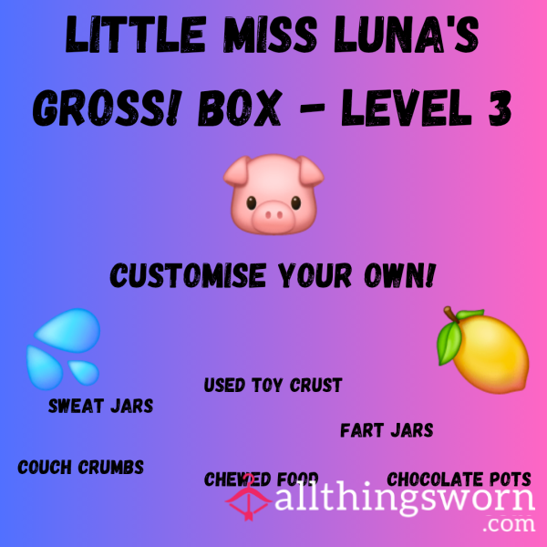 Little Miss Luna's Gross! Box - Level 3