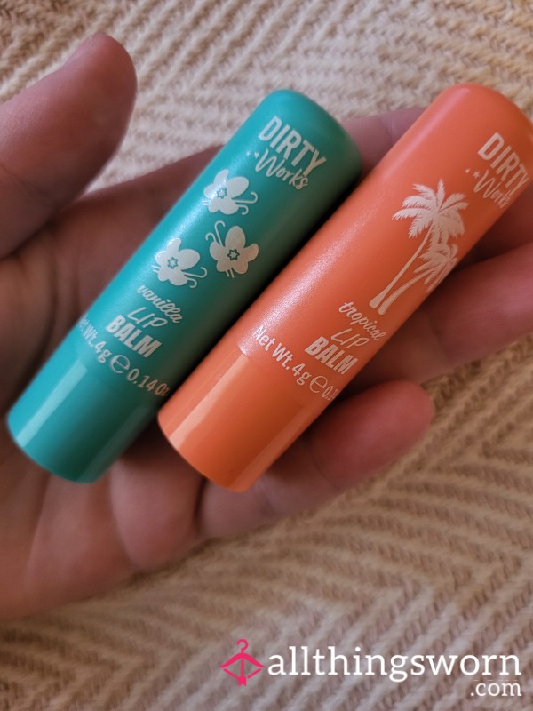 Princess's Used Lip Balms