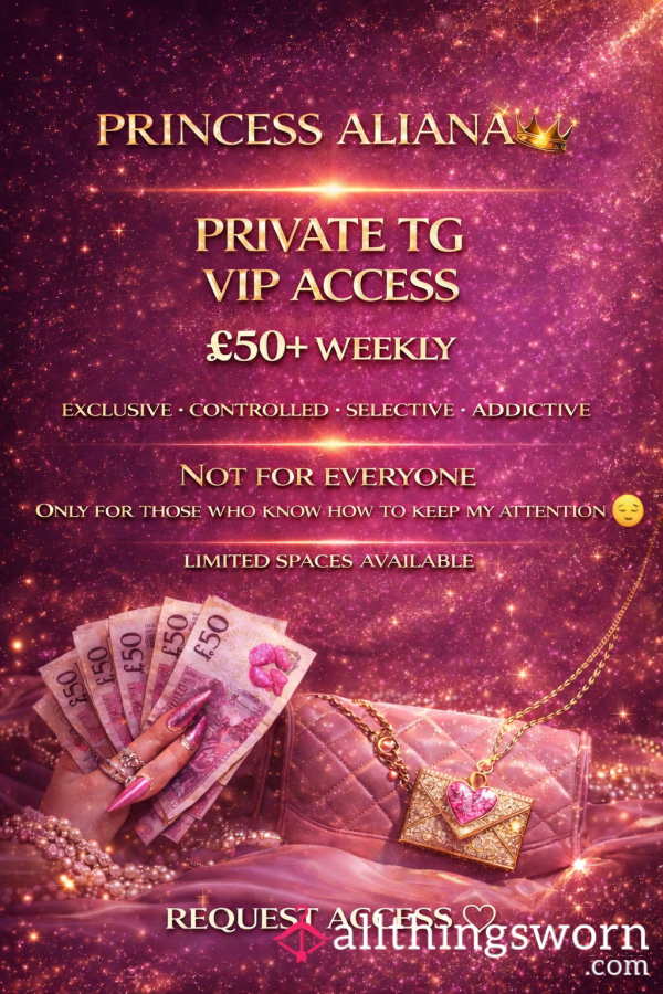 Private TG VIP Access – Exclusive, Personal & Highly Limited 👑
