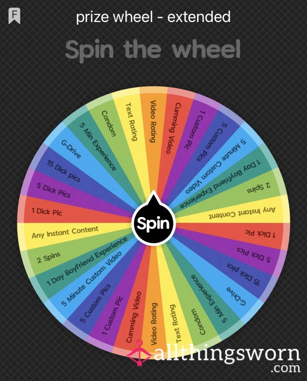 Prize Wheel - Extended