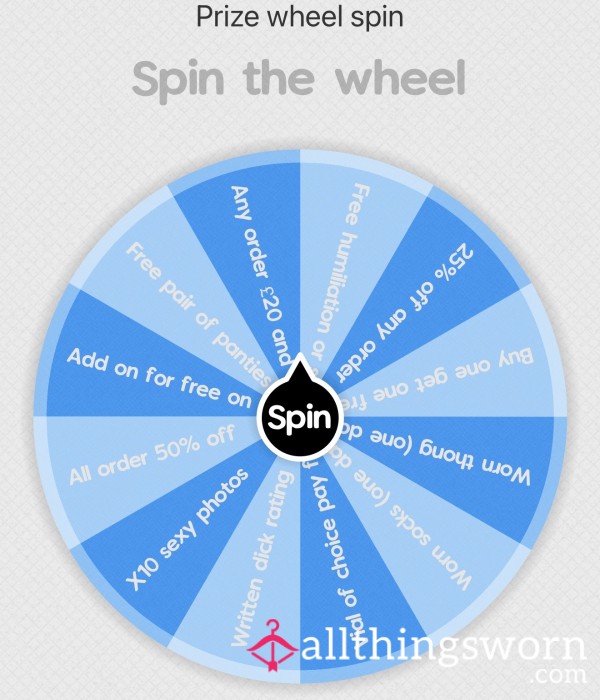 Prize Wheel Spin 🏆