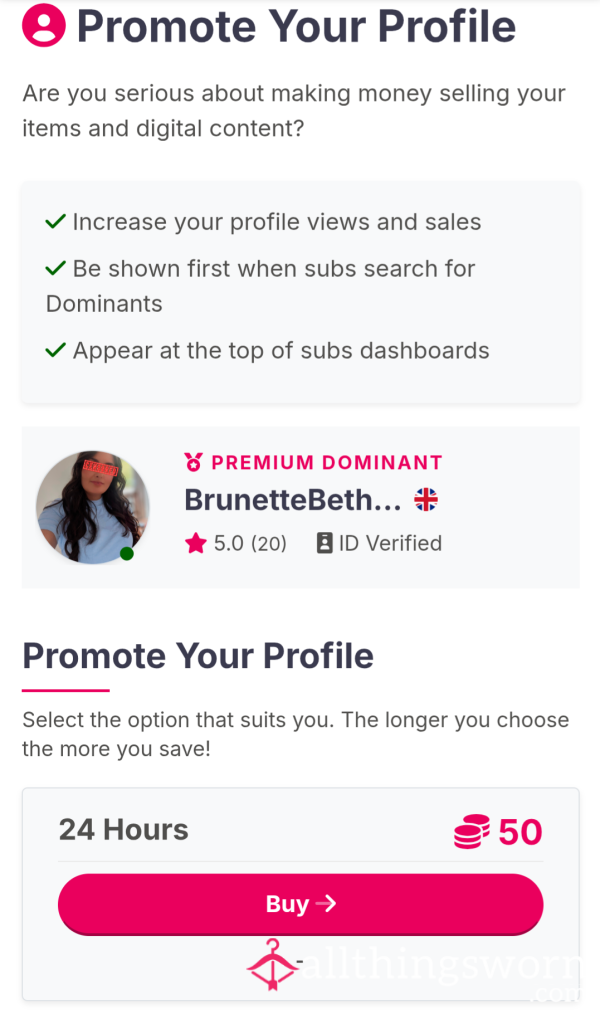 Promote My Profile 🖤✨