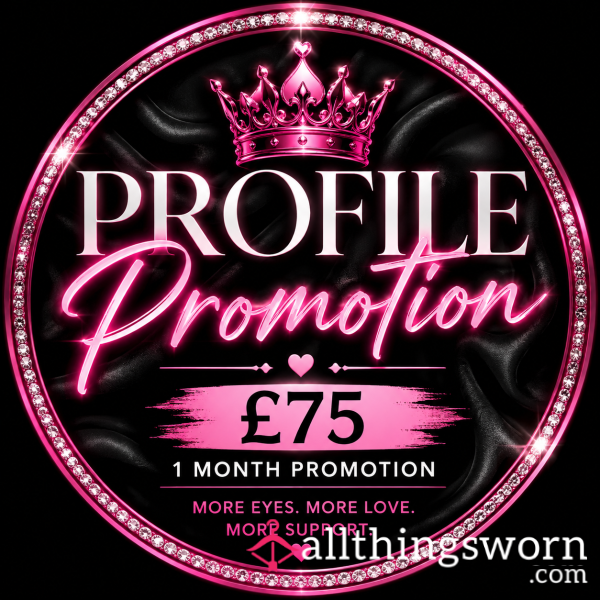 📣 PROMOTE MY PROFILE 📣