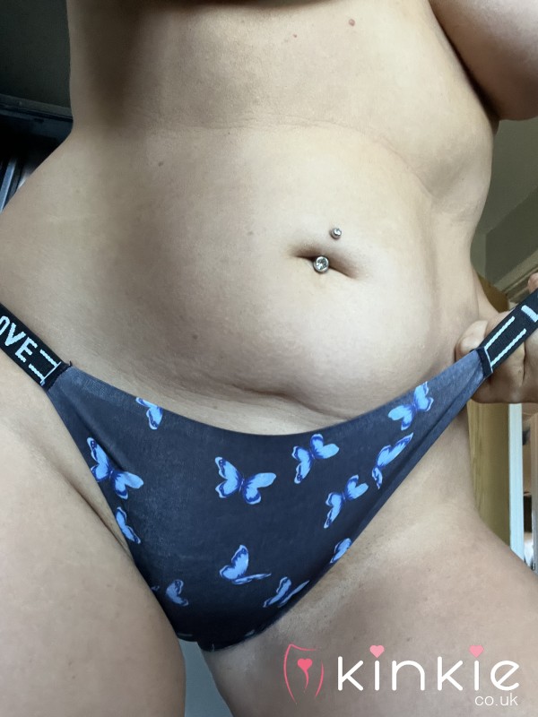 £10 Blue Bu*terfly Panties