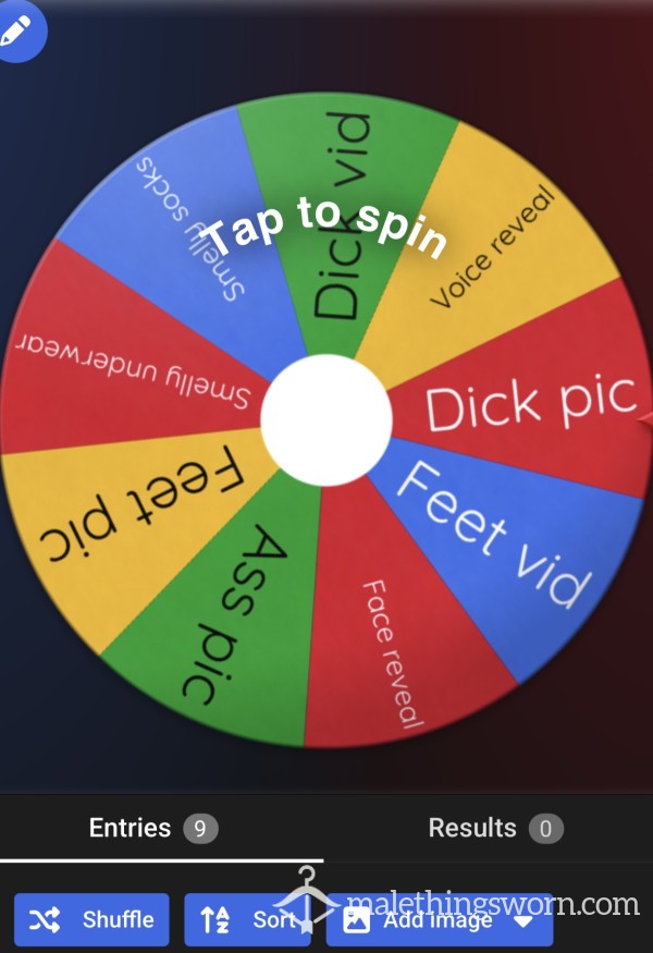 £10 SPIN THE WHEEL😈