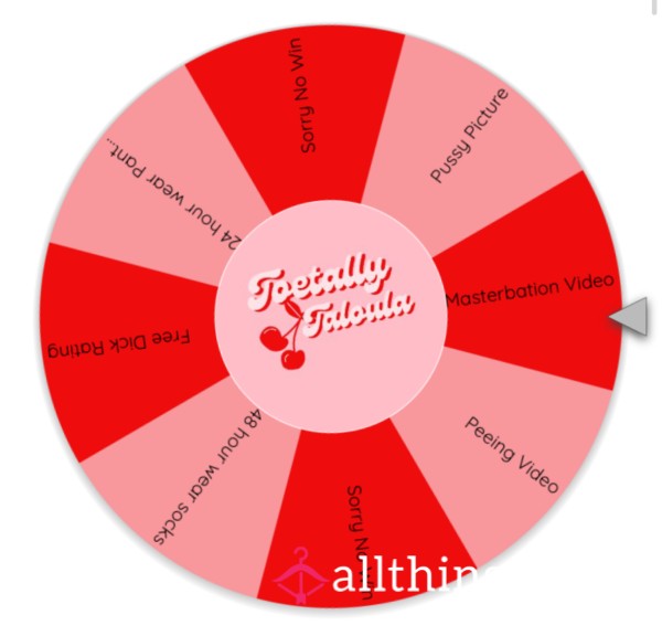 £10 Spin The Wheel 💋
