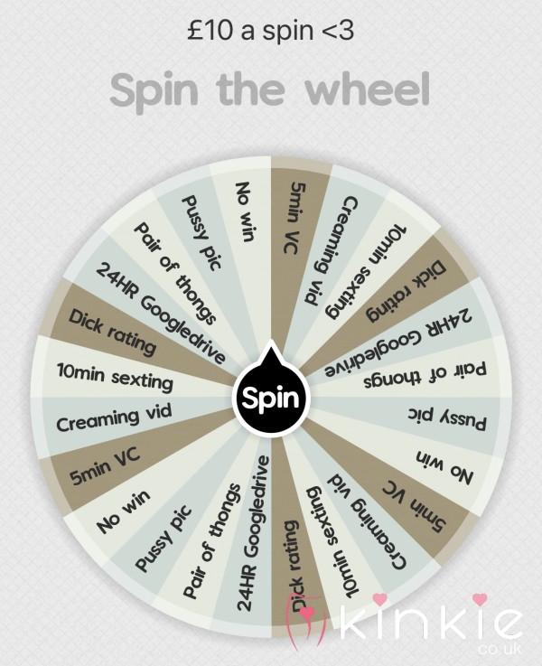 £10 Spin The Wheel