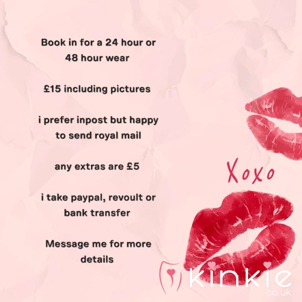 £15 For Knickers. How Do You Like Them? Stained? Smelly? Message Me For Me Details. £15 Including Pictures
