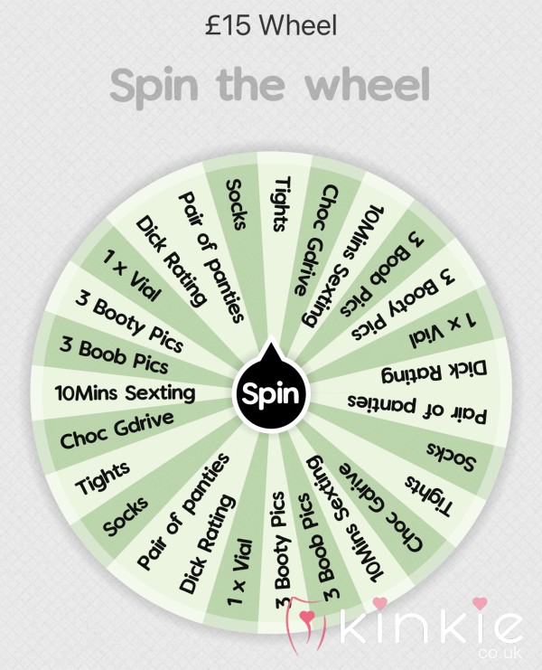 £15 Spin The Wheel