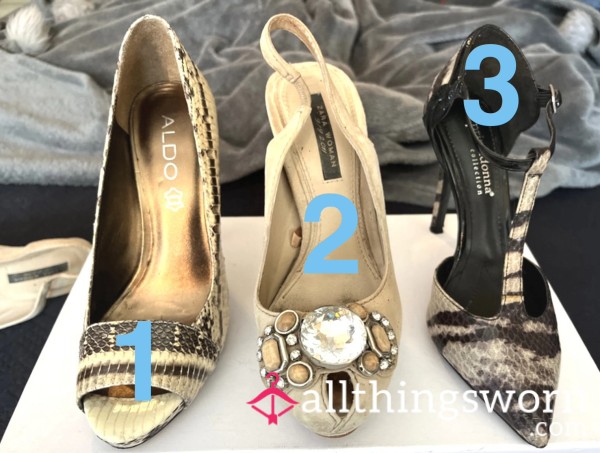 £20 Each Pair Heels 👠 Choose Yours Well-worn