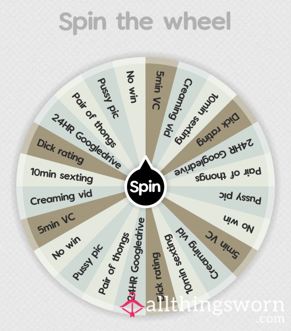 £20 Spin The Wheel