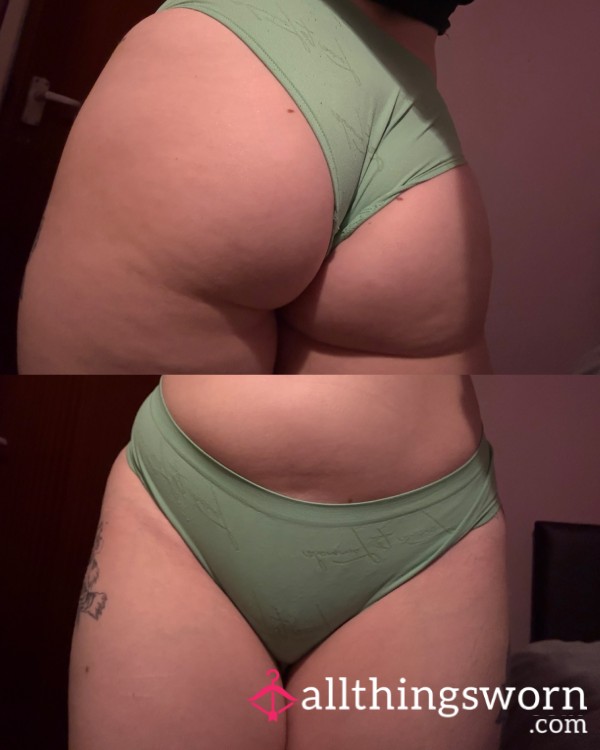 £25 - 48 Hour Wear | Bright Green Panties 💚