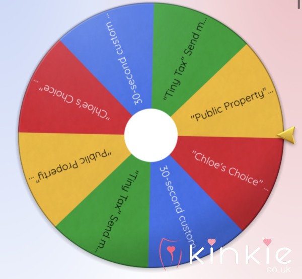 £5 DEGRADING AND HUMILIATION WHEEL SPIN🤓