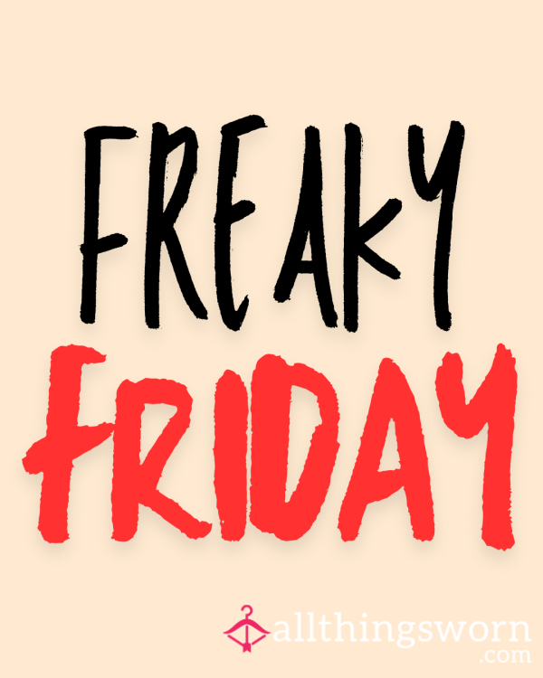 £5 RATES FREAKY FRIDAY