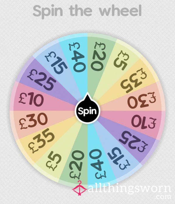 £5 Spin The Wheel