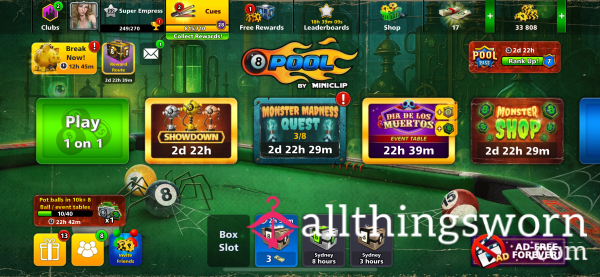 Play 8 Ball P**l With Me🎱