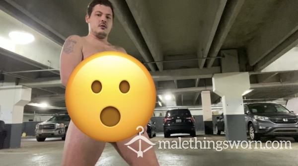 Public C*mming In A Parking Garage