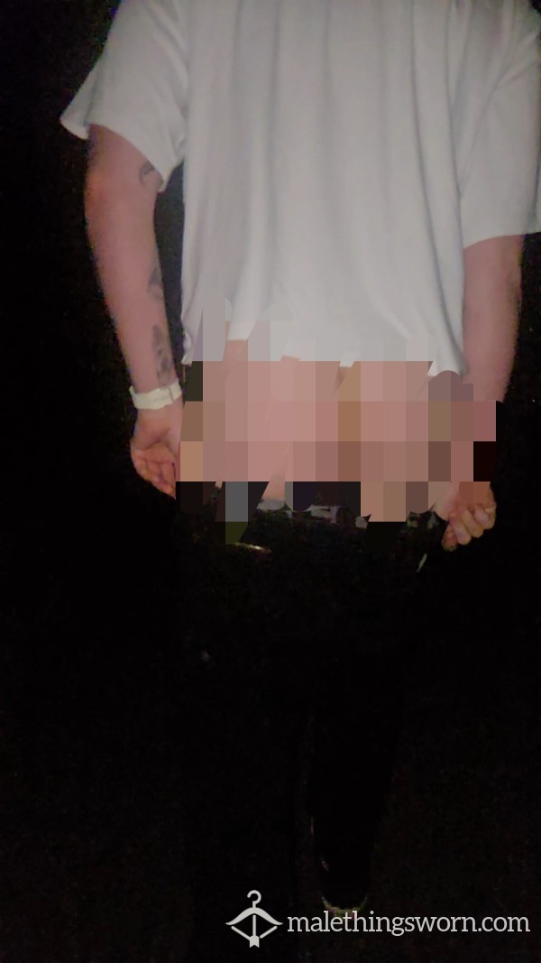 Public Night Walk With A** Out 😈