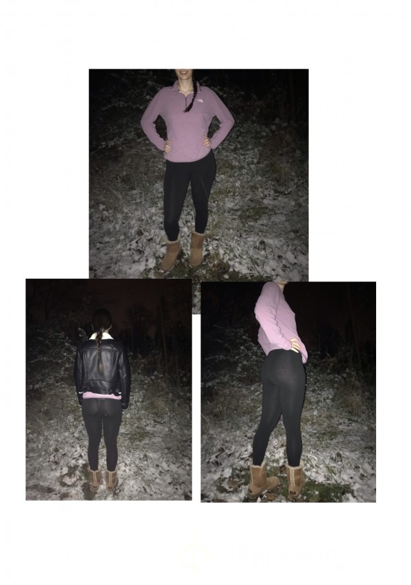 Public Outdoor Exposed In The Snow ❄️ ⛄️