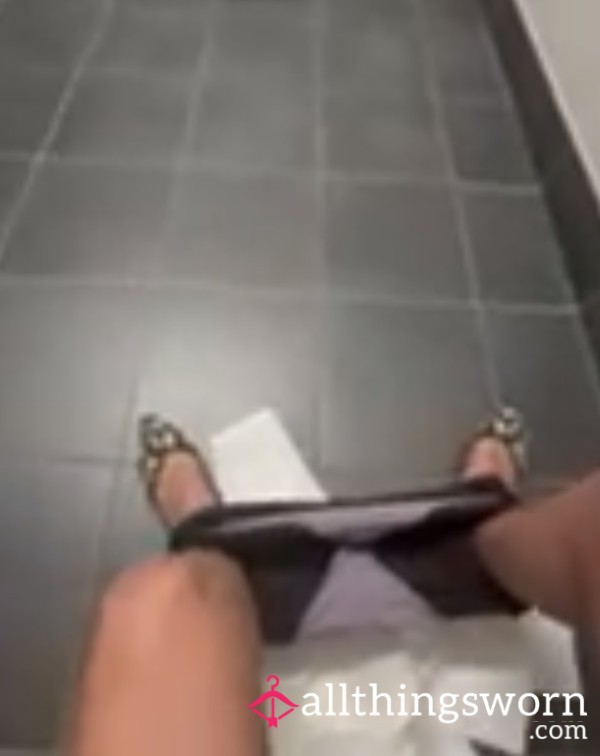 Public Restroom P** And TP Mess