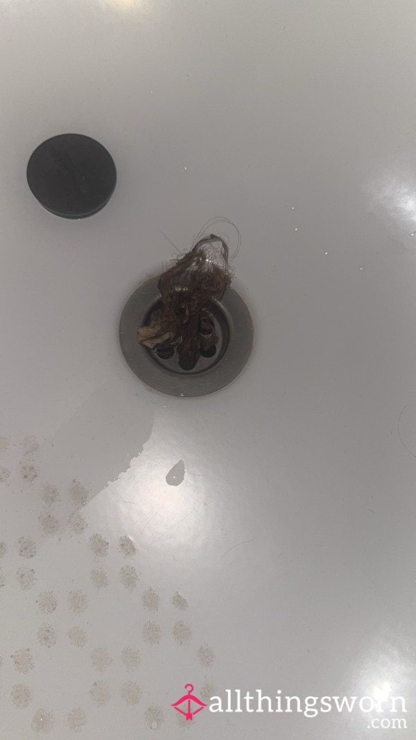 Pulling In The Dirty Hair From My Drains