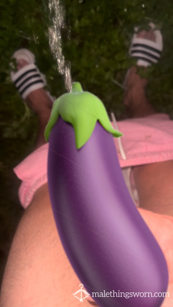 Pulling My Swim Shorts Down & Pi*sing In The Field