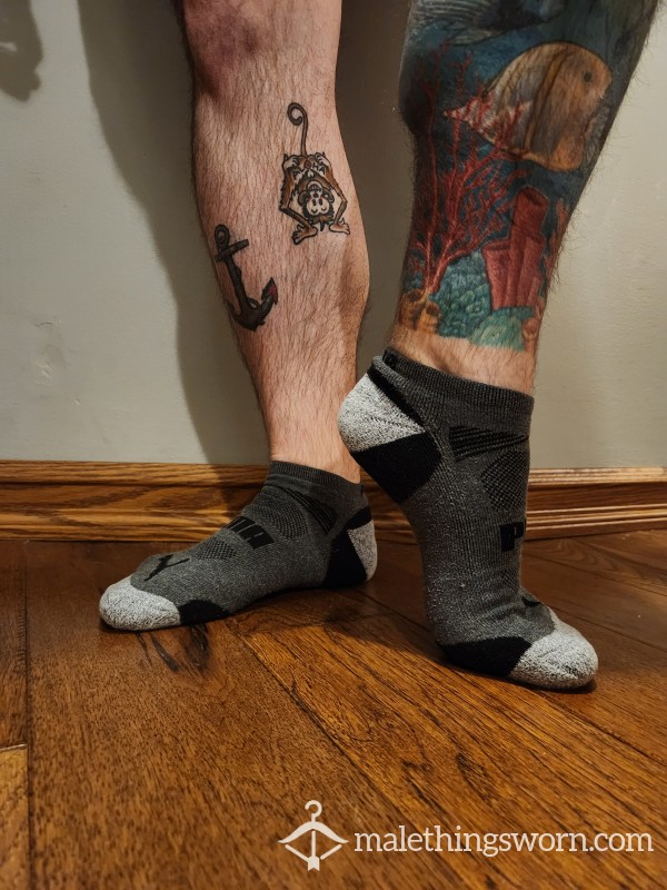 Puma Grey Socks