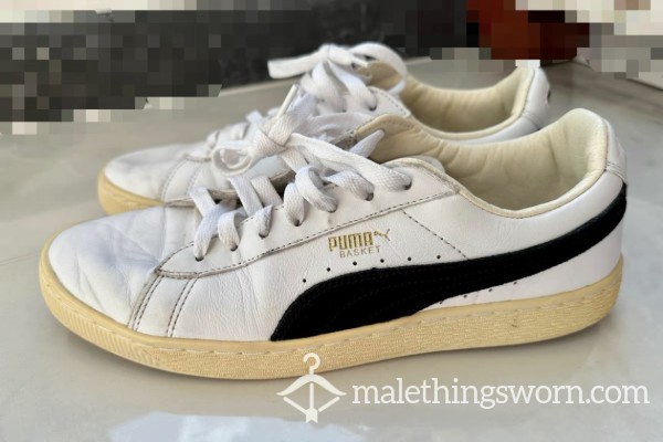 Puma Retro Sneakers And Sneakers The Leather Shoe Body And Lining Are Also Made Of Leather, And The Condition Is Self-evident. The Actual Photo Shows That The Sole Wear Is Very Small, And Wha