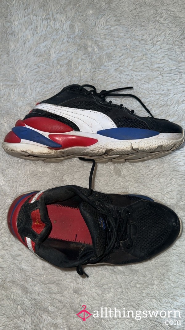 Puma Runners *well Worn* - Read Description!