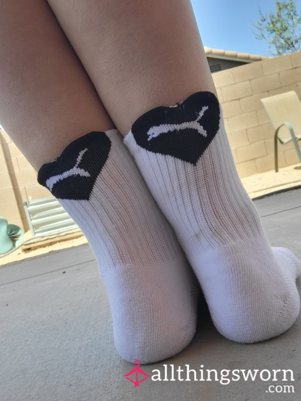 Puma Socks With Heart Back