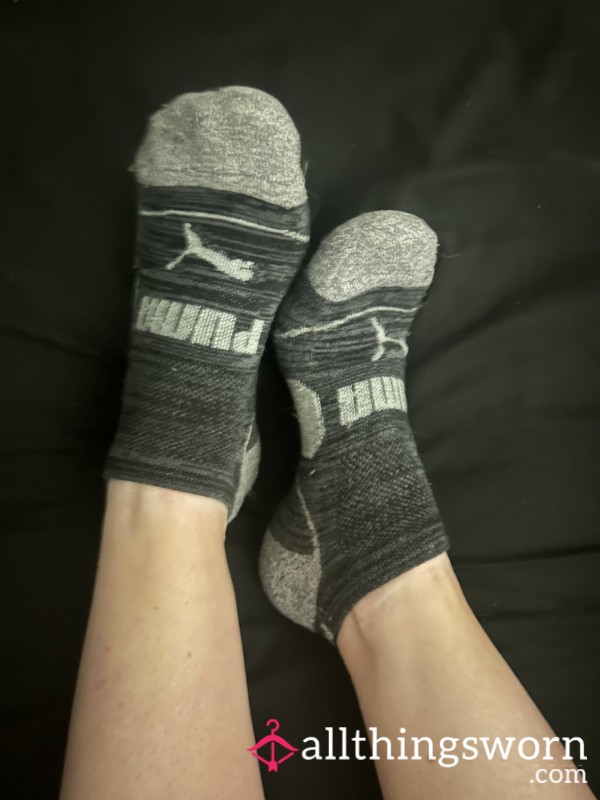 Puma Socks Worn For 8 Hours Serving