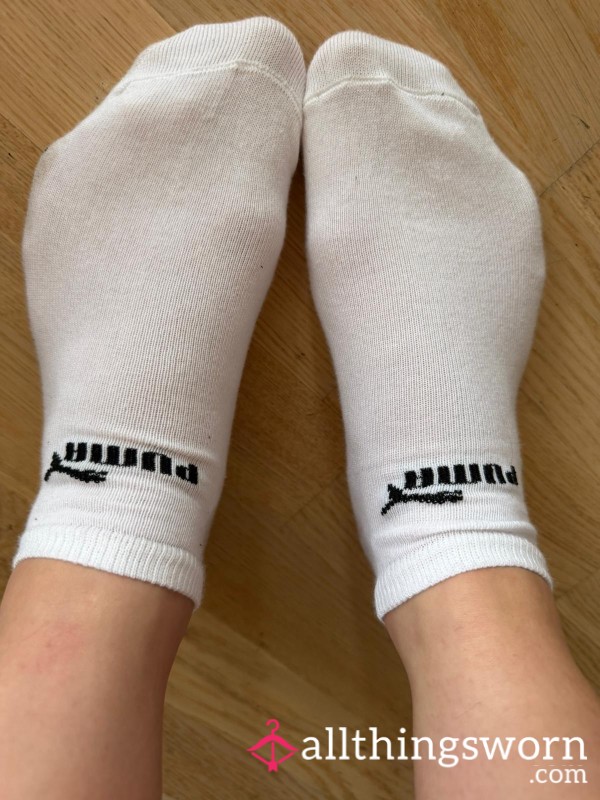 PUMA WORN SOCKS 🖤 DAILY WEAR • NATURAL SCENT • READY FOR YOU