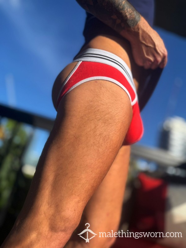 Pump! Jock/backless, Worn 3 Days