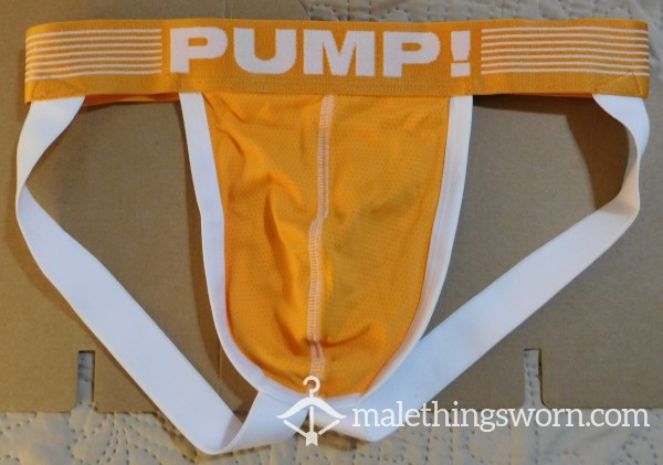 PUMP! Medium Orange Jockstrap