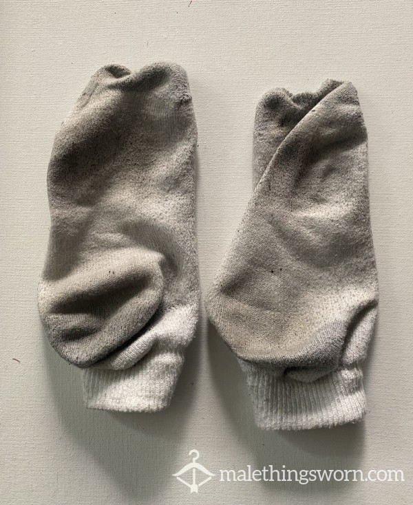 Pungent Smelly Ankle Socks Worn 3 Weeks
