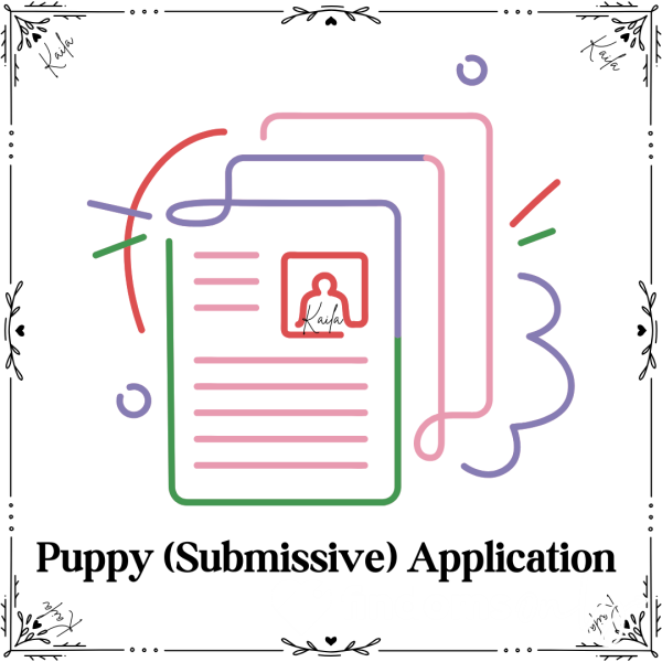 Puppy (Submissive) Application