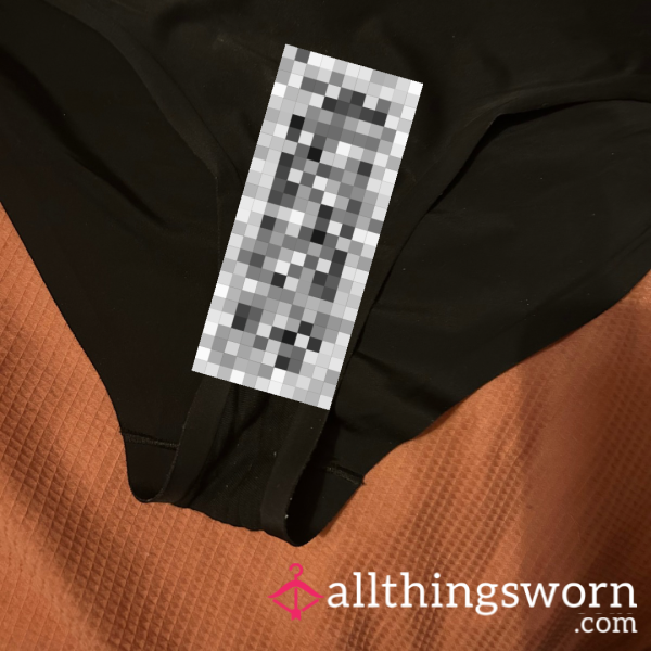 Purchase To See What O Left Inside These Silly Black Panties