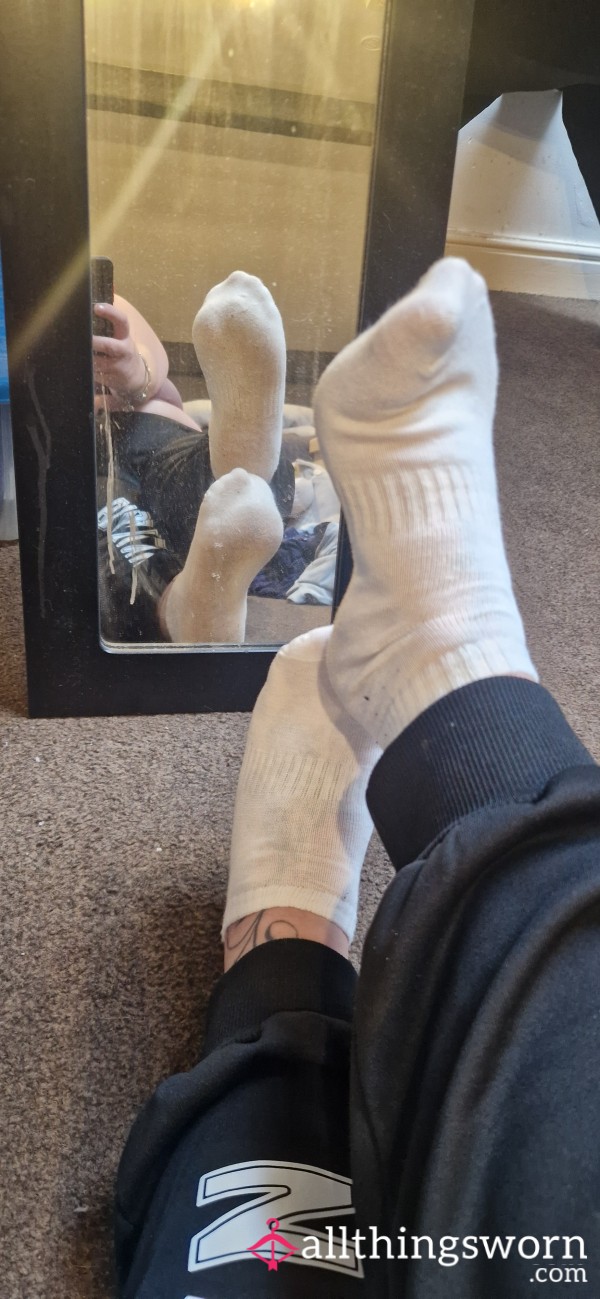 Pure White Socks