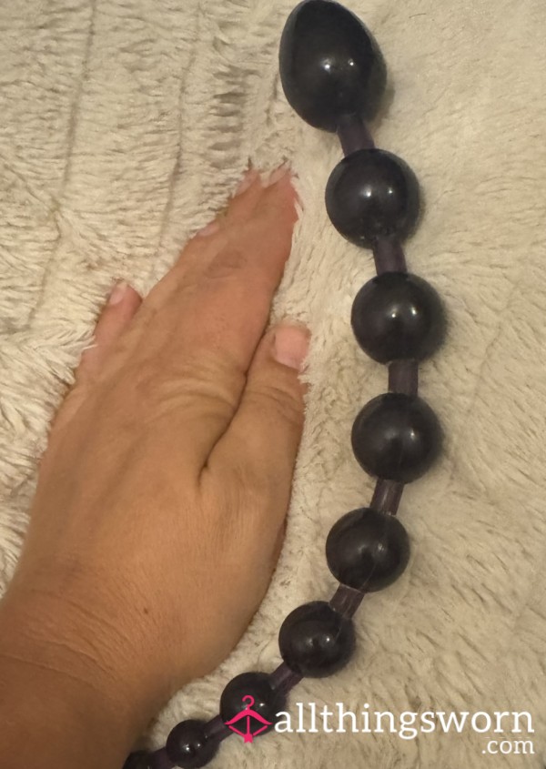 Purple A**l Beads 🍑 Used