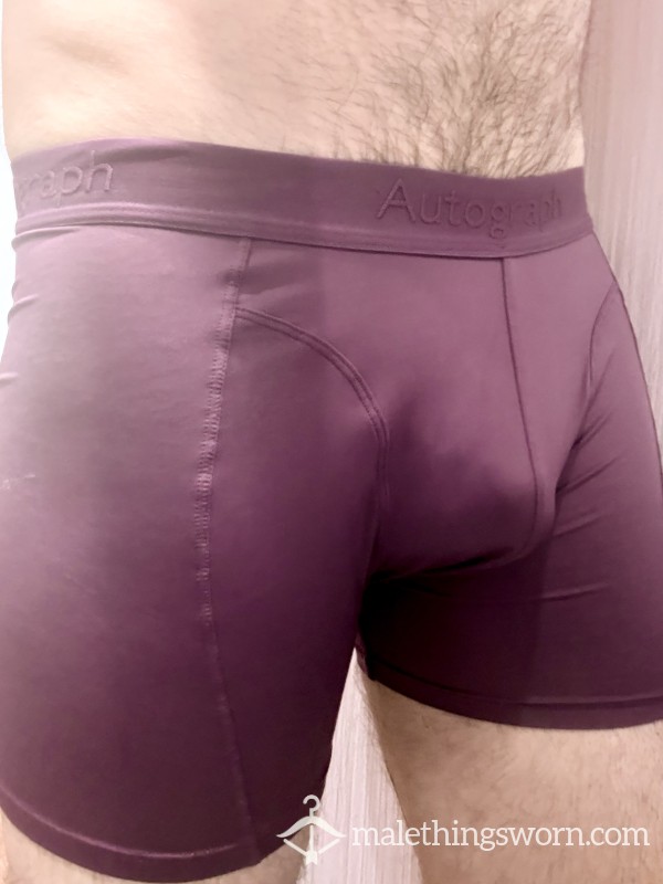 Purple Autograph Boxers (L)