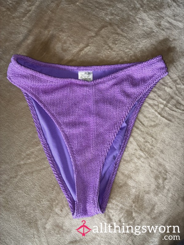 Purple Bikini Bottoms