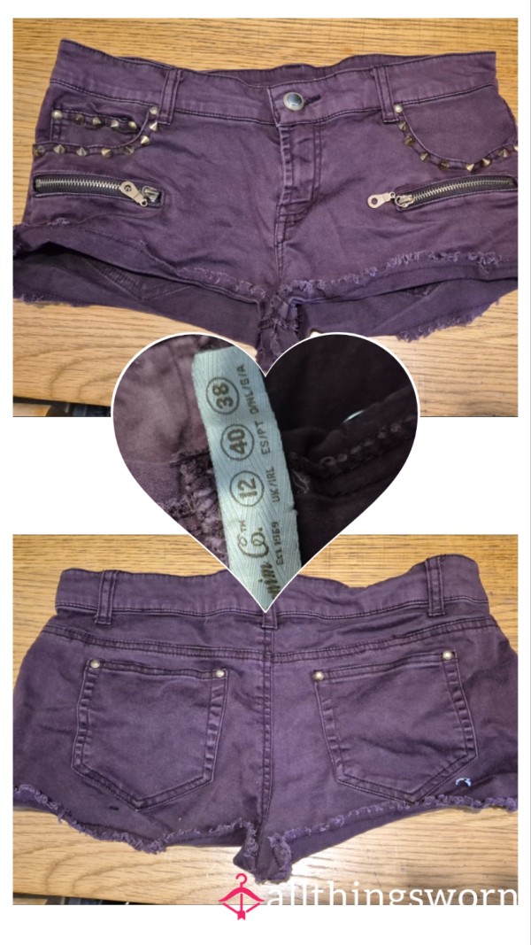 Purple Booty Shorts