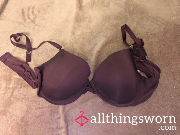 Purple Bra 38D(uk)- Worn For 5 Days