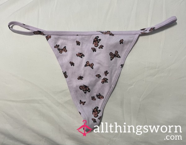 Purple Bu*terfly G String - Personal Favorite