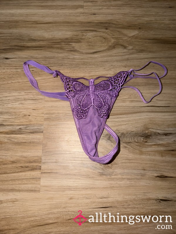🦋💜 Purple Bu*terfly G-string 💜 🦋