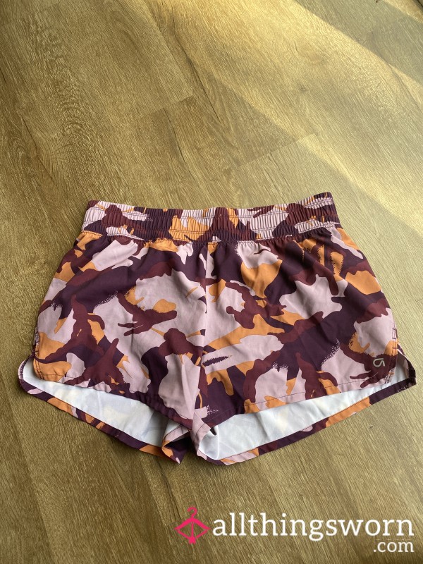 Purple Camo Shorts