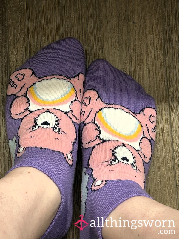 🌟Purple Care Bears Socks!🌟 48hr Wear