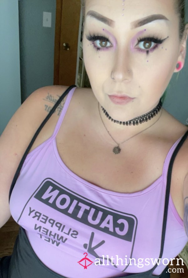 Purple Caution 2Day US Shipping