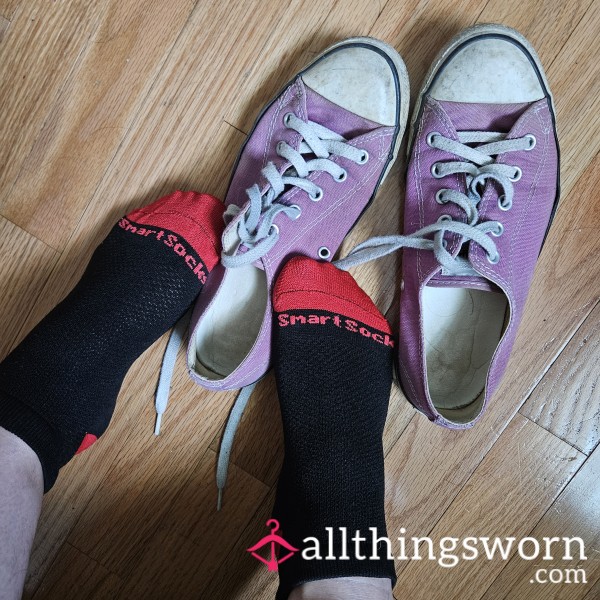 Purple Chuck Taylors, Low Tops