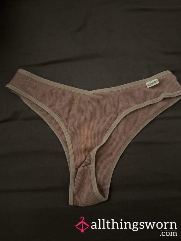 Purple Cotton Panty